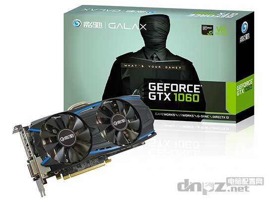 影馳GTX1060黑將 3GD5