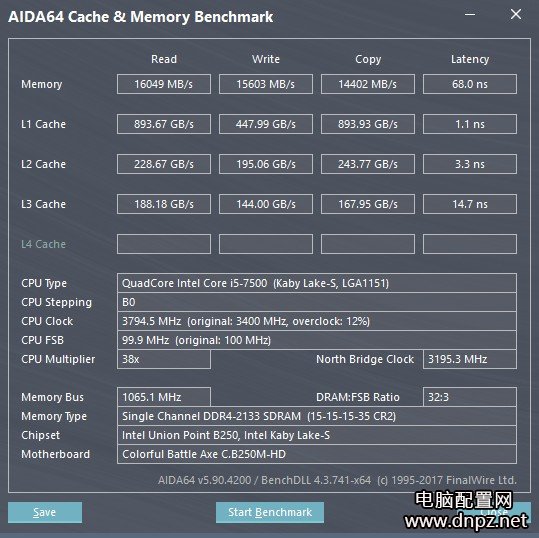 B250主板2400頻率內(nèi)存降低成2133？