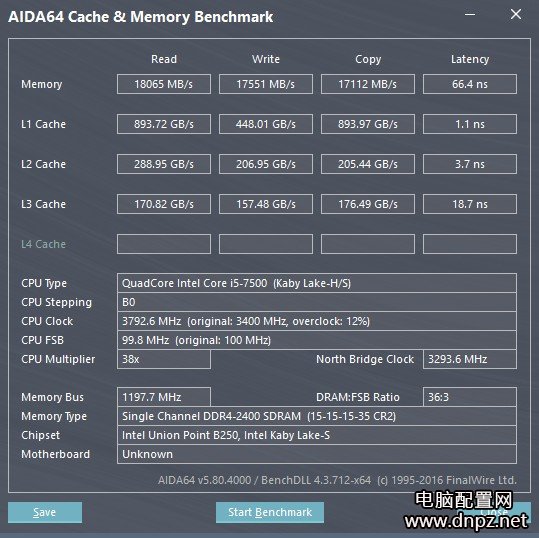 B250主板2400頻率內(nèi)存降低成2133？