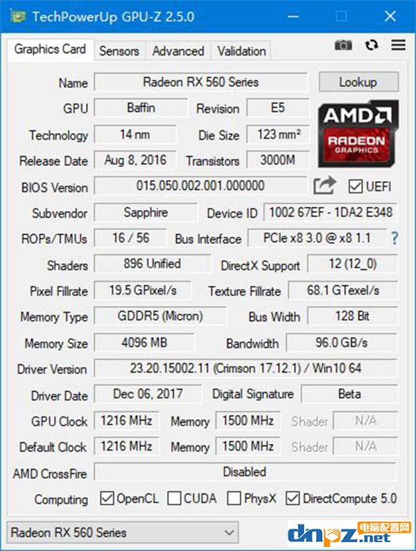 藍(lán)寶石RX 560D顯卡怎么樣，RX 560D性能評測