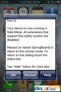 蘋果手機(jī)總是出現(xiàn)exit safe mode的解決方法