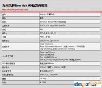 九州風(fēng)神新方舟機(jī)箱怎么樣 New Ark 90機(jī)箱評(píng)測(cè)