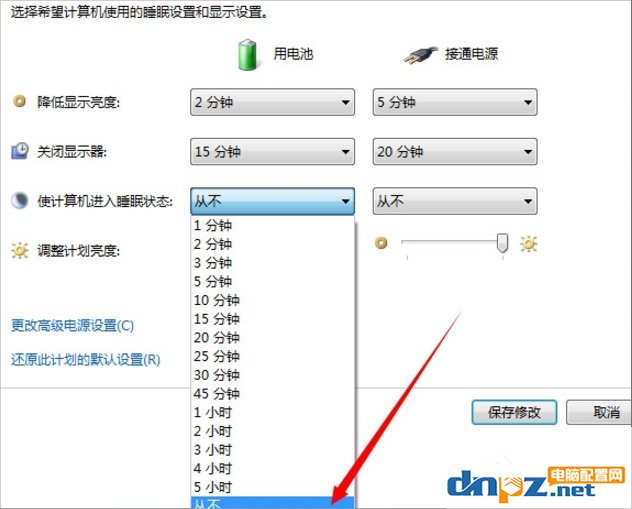 Win7系統(tǒng)如何設(shè)置屏幕不自動(dòng)休眠？