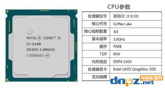 超高性價(jià)比玩大型游戲電腦主機(jī)配置單i3 8100+GTX1660 