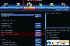 技嘉主板intel和amd如何開(kāi)啟VT的方法介紹